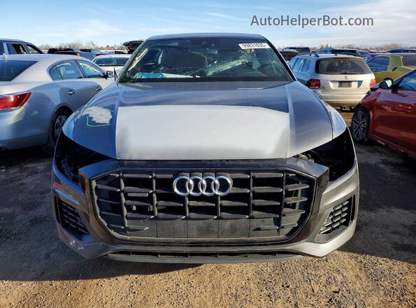 WA1AVAF12LD016798 2020 AUDI Q8 Gray წინა ხედი