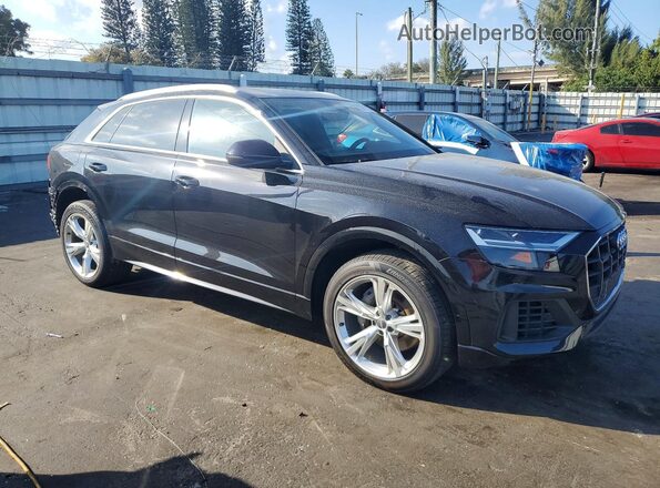 WA1AVAF15KD037157 2019 AUDI Q8 Black წინა მარჯვენა