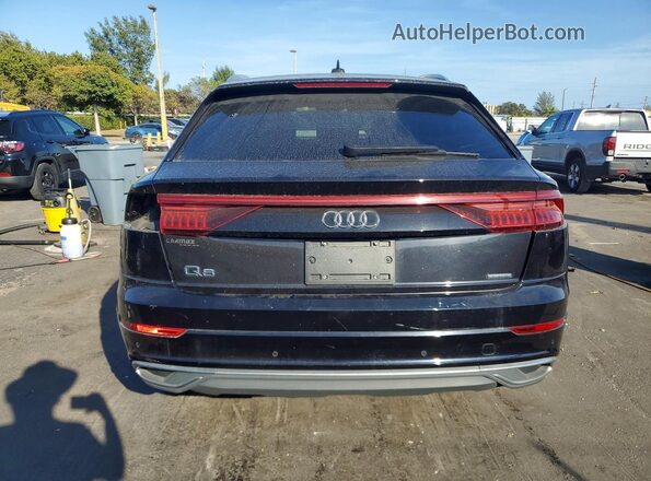 WA1AVAF15KD037157 2019 AUDI Q8 Black უკანა ხედი
