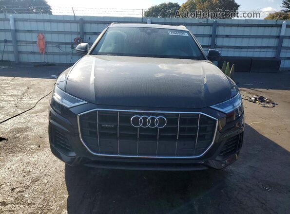 WA1AVAF15KD037157 2019 AUDI Q8 Black წინა ხედი