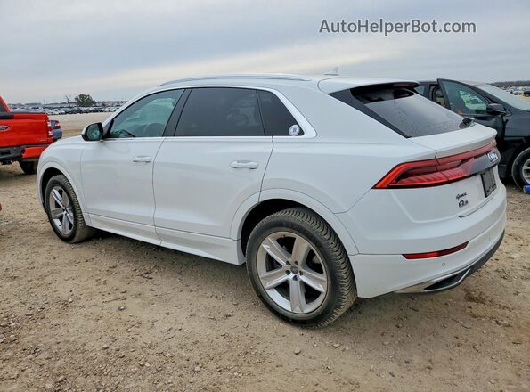 WA1AVAF1XKD009693 2019 AUDI Q8 Белый Задняя правая четверть