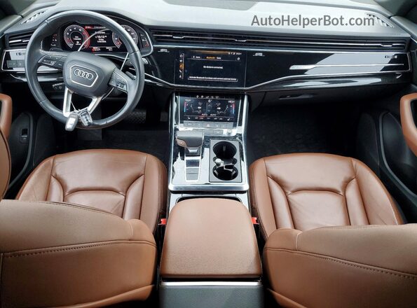 WA1AVAF1XKD009693 2019 AUDI Q8 Белый Вид щитка приборов