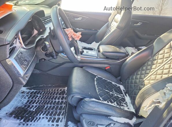 WA1AWAF19MD017588 2021 AUDI SQ8 Black Widok wnętrza z przodu