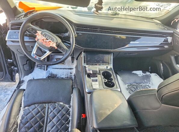 WA1AWAF19MD017588 2021 AUDI SQ8 Black Widok deski rozdzielczej