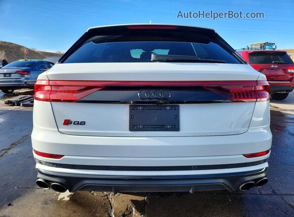 WA1AWBF12PD007978 2023 AUDI SQ8 White Widok z tyłu