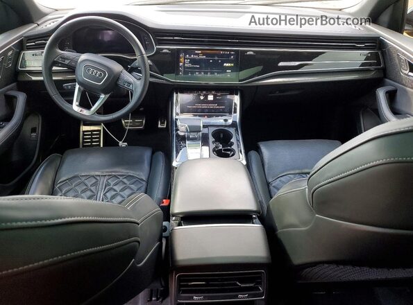 WA1AWBF13PD038169 2023 AUDI SQ8 Black Widok deski rozdzielczej