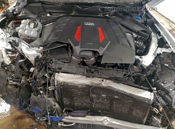 WA1AWBF75MD037881 2021 AUDI SQ7 Белый Вид подкапотного пространства