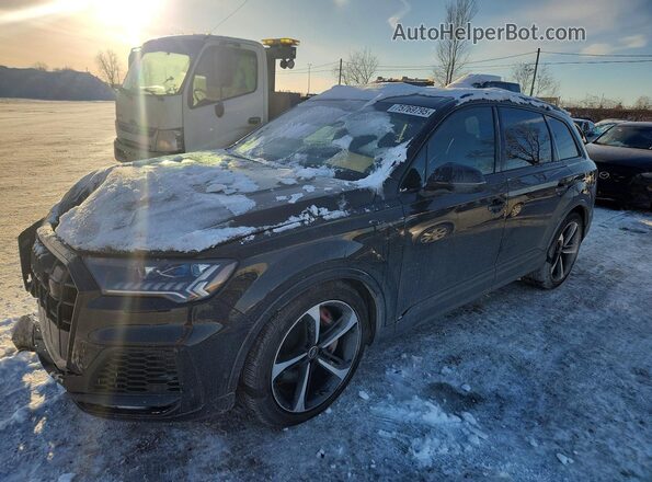 WA1AWBF7XPD015296 2023 AUDI SQ7 Black Передня ліва чверть