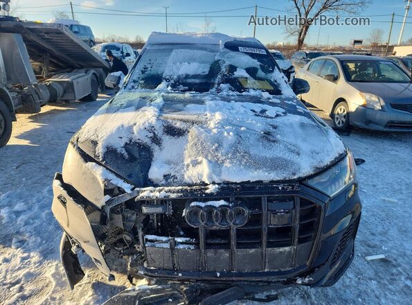 WA1AWBF7XPD015296 2023 AUDI SQ7 Black Вид спереду