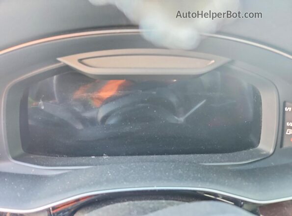 WA1AWBF7XPD015296 2023 AUDI SQ7 Black Вид щитка приладів