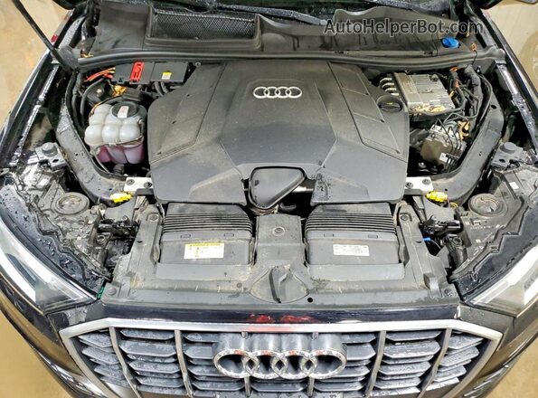 WA1AXAF7XMD024714 2021 AUDI Q7 Black Widok wnętrza z tyłu