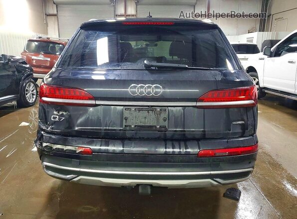 WA1AXAF7XMD024714 2021 AUDI Q7 Black Widok z tyłu
