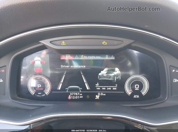 WA1AXBF75ND022540 2022 AUDI Q7 Black Вид задніх сидінь
