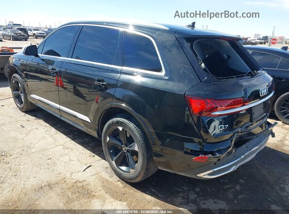 WA1AXBF75ND022540 2022 AUDI Q7 Black Задня ліва чверть