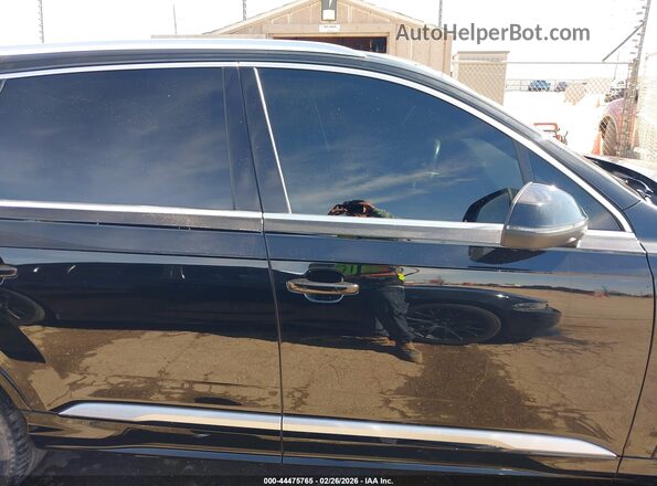 WA1AXBF75ND022540 2022 AUDI Q7 Black Вид задньої частини салону