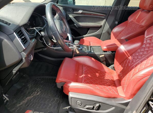 WA1B4AFY3K2113460 2019 AUDI SQ5 Черный Вид салона спереди