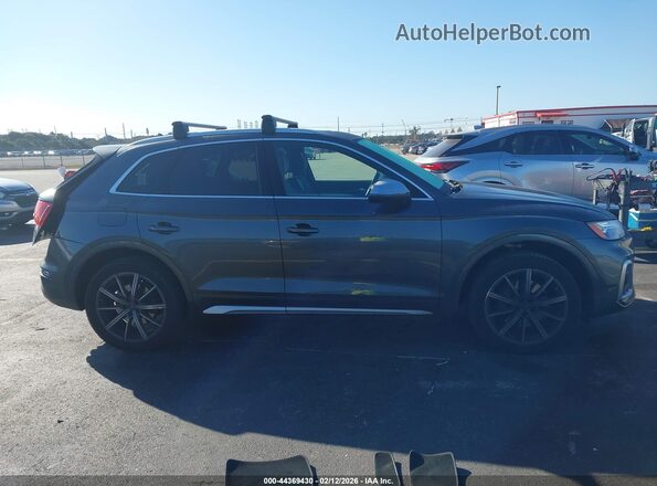 WA1B4AFY4M2064238 2021 AUDI SQ5 Серый Вид задней части салона