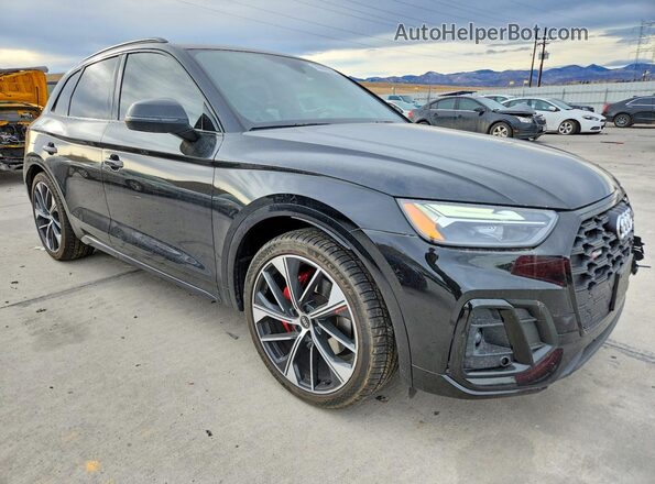 WA1B4AFY5M2032124 2021 AUDI SQ5 Черный Передняя правая четверть