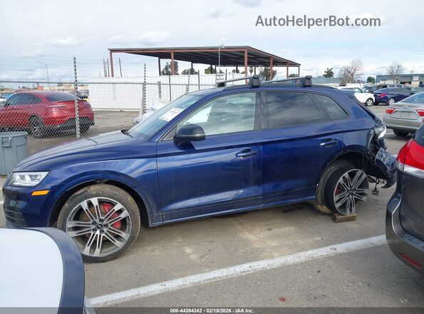 WA1B4AFY6K2041153 2019 AUDI SQ5 Синий Вид задней части салона
