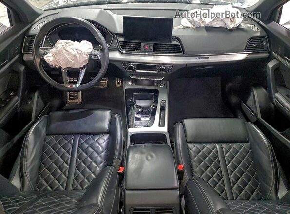 WA1B4AFY7M2025644 2021 AUDI SQ5 Gray Widok deski rozdzielczej