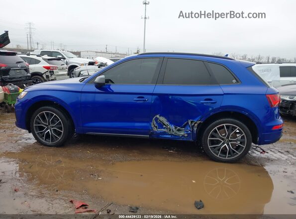 WA1B4AFY9M2042199 2021 AUDI SQ5 Dark Blue Панорамный вид салона 360°