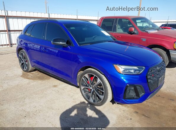 WA1B4AFY9R2146439 2024 AUDI SQ5 Синий Передняя правая четверть