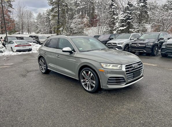 WA1B4AFYXK2022198 2019 AUDI SQ5 Серый Передняя левая четверть