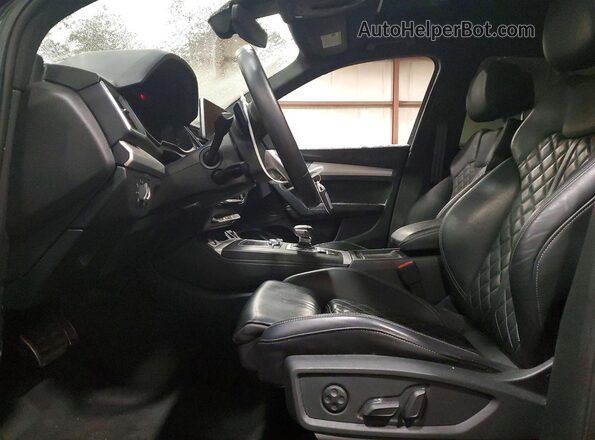 WA1B4AFYXL2056918 2020 AUDI SQ5 Black Вид салону спереду