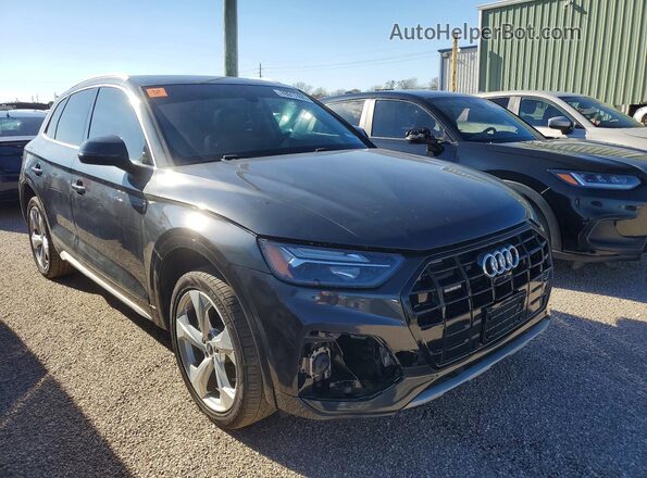 WA1BAAFY4M2010205 2021 AUDI Q5 Серый Передняя правая четверть