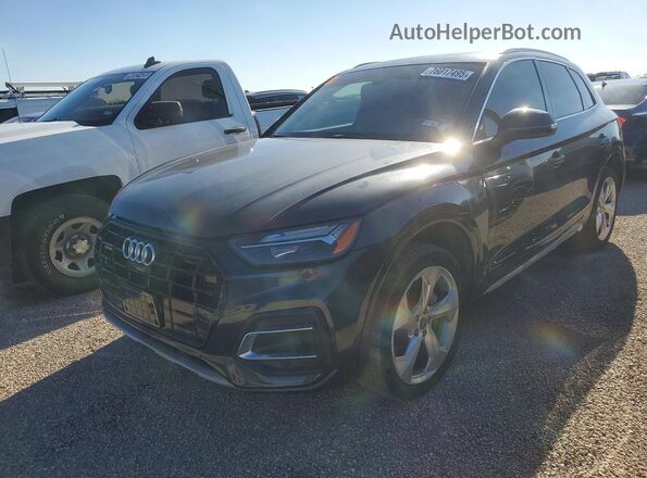 WA1BAAFY4M2010205 2021 AUDI Q5 Серый Передняя левая четверть