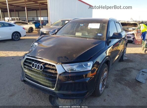 WA1BCCFS1JR026768 2018 AUDI Q3 Black Przód lewy