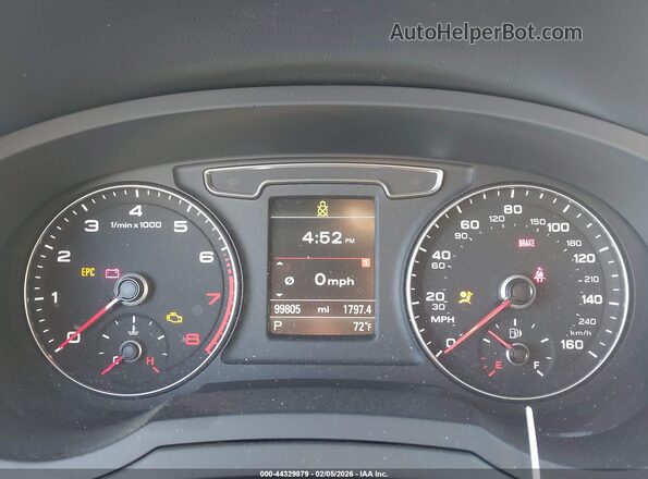 WA1BCCFS1JR026768 2018 AUDI Q3 Black Widok tylnych siedzeń