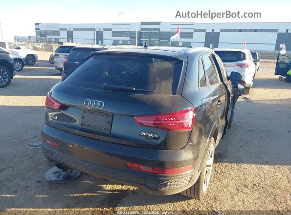 WA1BCCFS1JR026768 2018 AUDI Q3 Black Tył prawy