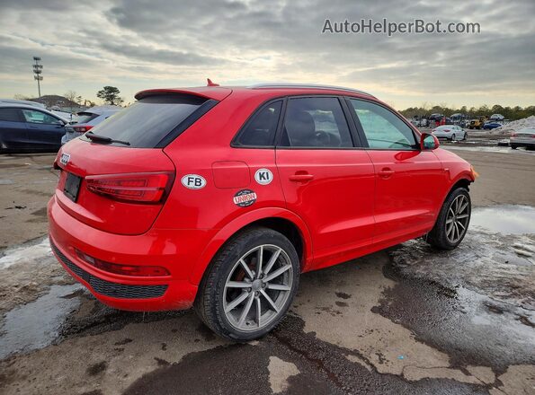 WA1BCCFS4JR021175 2018 AUDI Q3 Red Задня права чверть