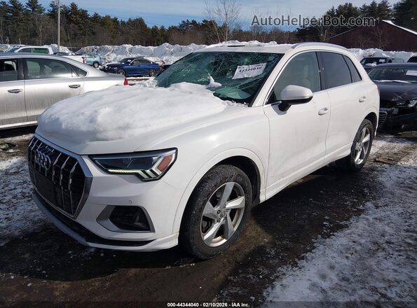 WA1BECF34L1046100 2020 AUDI Q3 White Vista tres cuartos delantera izquierda