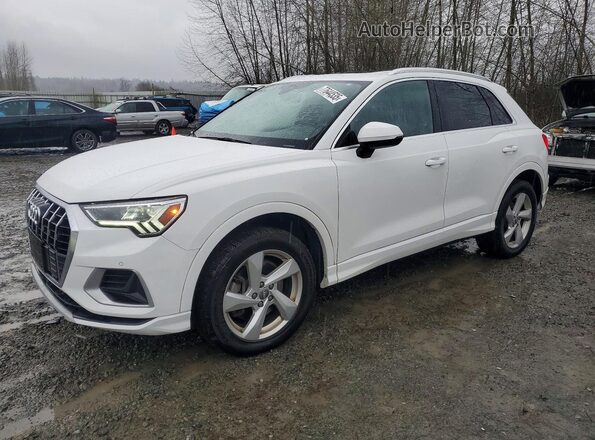 WA1BECF3XK1066835 2019 AUDI Q3 White Vista tres cuartos delantera izquierda