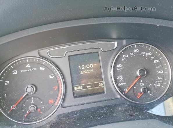 WA1BFCFS3GR015187 2016 AUDI Q3 Белый Вид щитка приборов