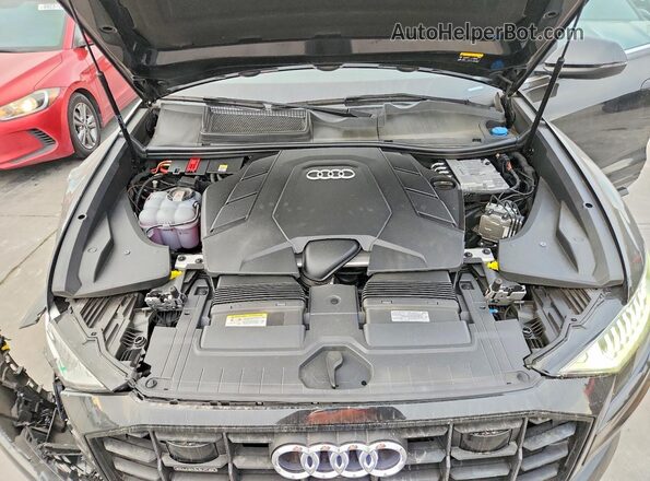 WA1BVBF16PD038397 2023 AUDI Q8 Black Widok wnętrza z tyłu