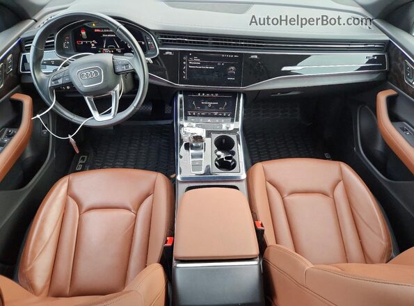 WA1BVBF16PD038397 2023 AUDI Q8 Black Widok deski rozdzielczej