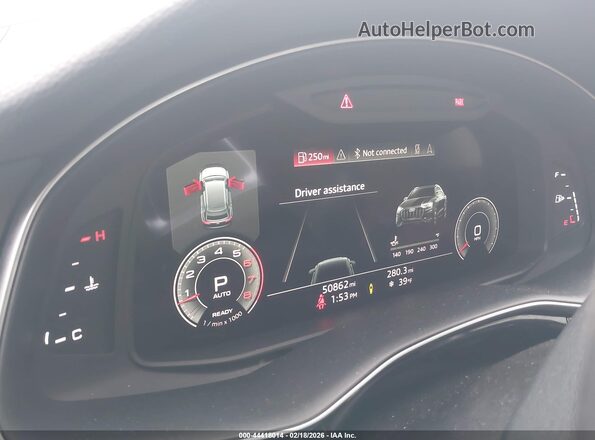 WA1BVBF1XND016609 2022 AUDI Q8 Синий Вид задних сидений