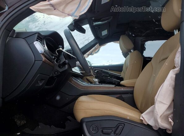 WA1BXAF74MD031145 2021 AUDI Q7 Бордовый Вид салона спереди