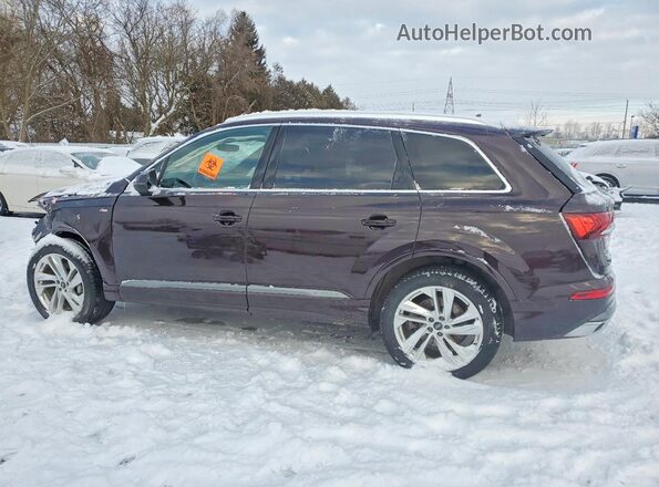 WA1BXAF74MD031145 2021 AUDI Q7 Бордовый Задняя левая четверть