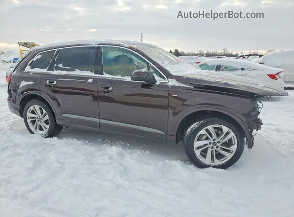 WA1BXAF74MD031145 2021 AUDI Q7 Бордовый Передняя правая четверть