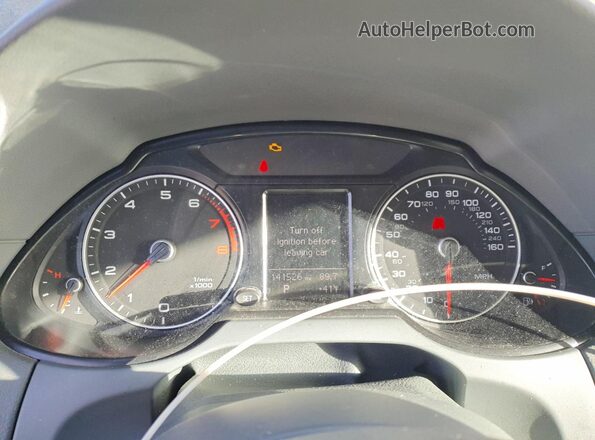 WA1C2AFP2HA005833 2017 AUDI Q5 Black Вид щитка приладів
