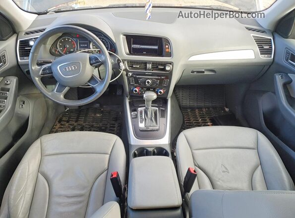 WA1C2AFP2HA005833 2017 AUDI Q5 Black Вид панелі приладів