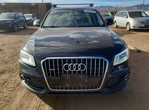 WA1C2AFP2HA005833 2017 AUDI Q5 Black Вид спереду