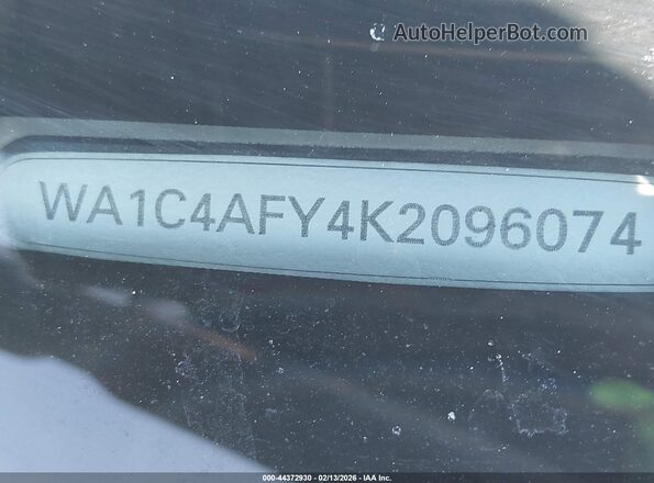 WA1C4AFY4K2096074 2019 AUDI SQ5 Зеленый Вид подкапотного пространства