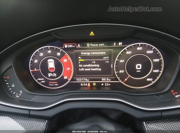 WA1C4AFY9J2140780 2018 AUDI SQ5 Gray Widok tylnych siedzeń
