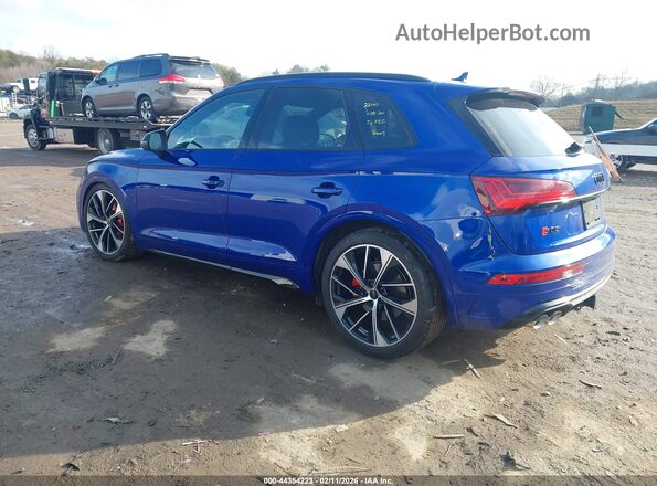 WA1C4AFY9R2084707 2024 AUDI SQ5 Синий Задняя левая четверть