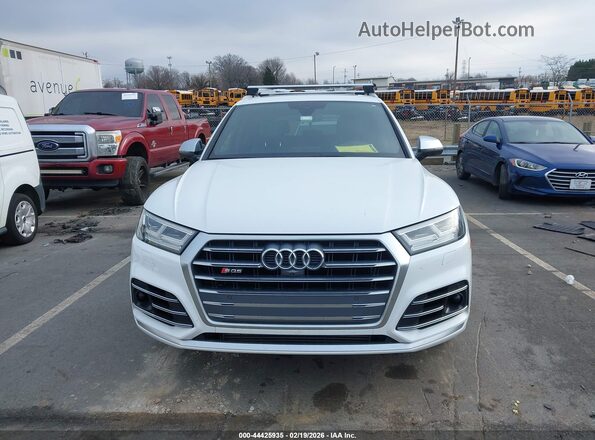 WA1C4AFYXJ2210531 2018 AUDI SQ5 White Instrument cluster view